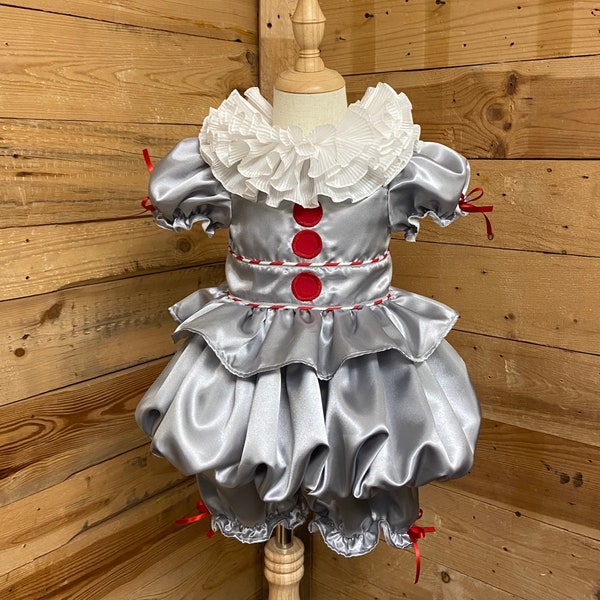 Pennywise Clown Baby Costume, Carnival Clown Outfit Set