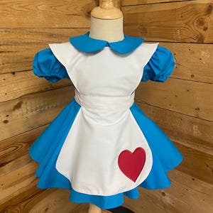 Alice costume, alice baby costume, alice baby dress, costumes for baby.