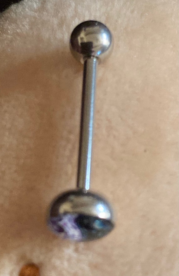 Yin yang hotsell tongue ring