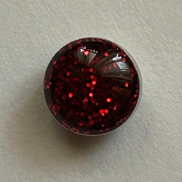 Sparkling Red Glitter Tongue Barbell Jewelry