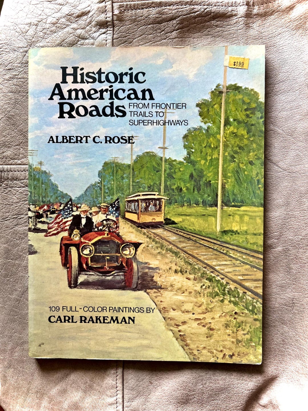 Historic American Roads Book: 1976 Vintage Paintings by Carl Rakeman - Etsy