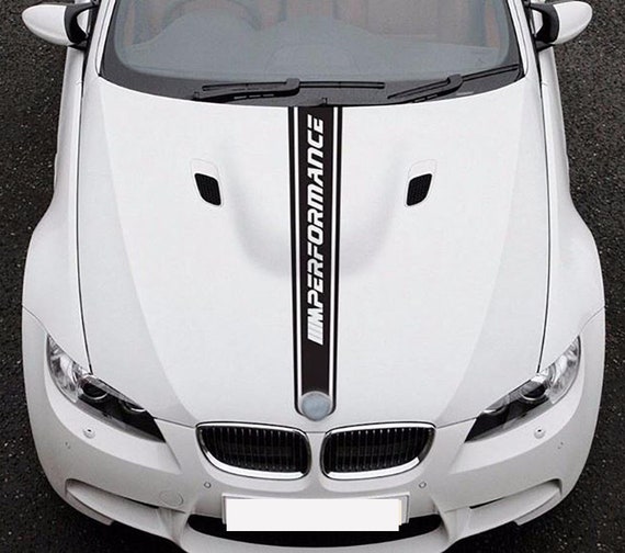 For BMW COLOURED Sport STRIPES Back Side VINYL Decal Sticker Motorsport Graphics