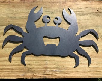 Crab bottle opener