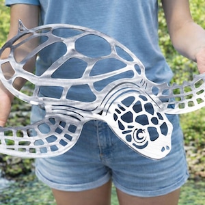 Metal sea turtle, Metal wall art, wall decor sea life, Under the, decor, ocean decor, Beach, art Beach house.