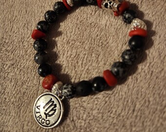 Brazalete con cuentas del zodiaco (estilo 2)