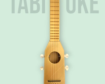 Tabi4 Travel Ukulele with Fluorocarbon String  / Acoustic or Acoustic Electric