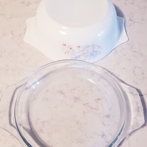 Vintage Blue Iris English Pyrex-dinnerware-stoneware-servingbowl ...