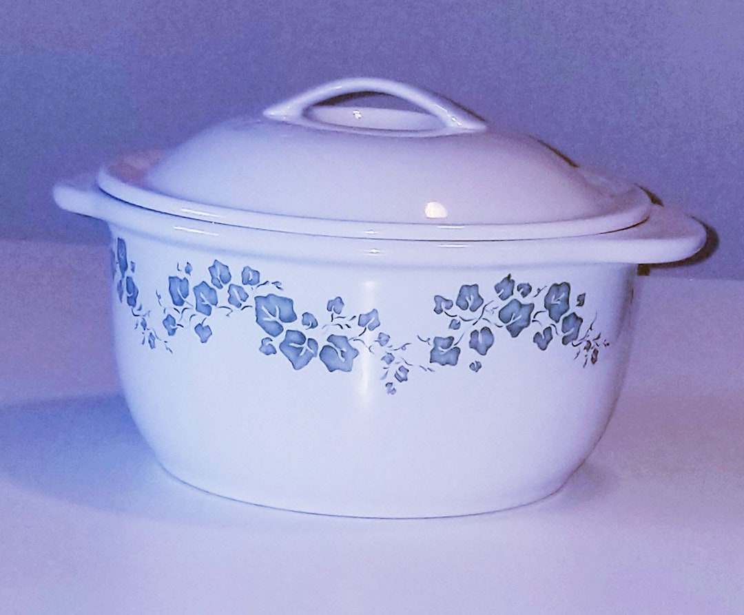 Vintage 1980s Corelle Coordinates Callaway Ivy Covered Bowlcasserole