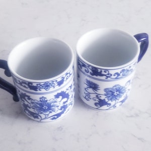 2 Beautiful Bombay Drinking Mugs- Cups-Coffee Mugs- Dinnerware- Jugs- Eating plates- porcelain