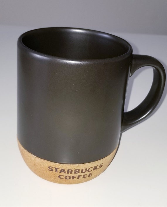 Starbucks Coffee Mug Cup Drinking Cup Jug Cork Ceramic Etsy