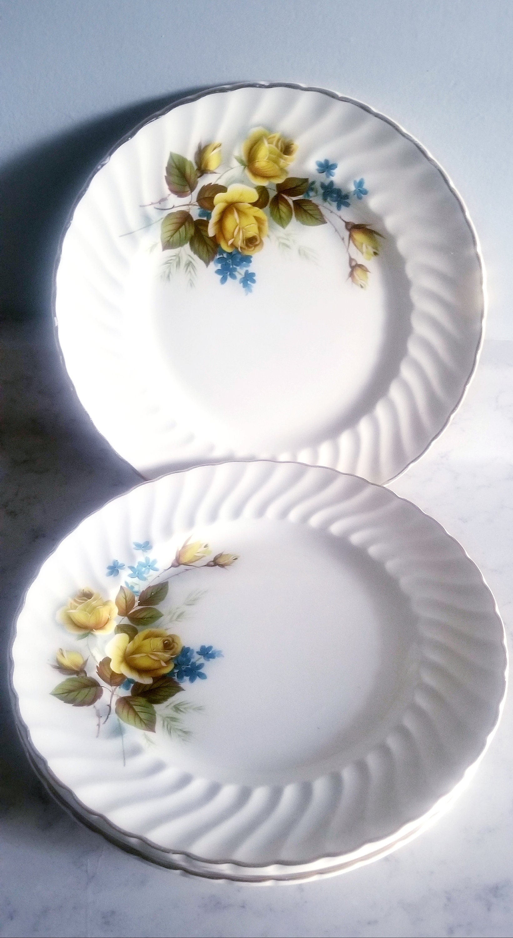 Rose Ridgeway England 4 Favourite Rose Ridgeway Ironstone Dinner Plates-eating Plates-dinner ...
