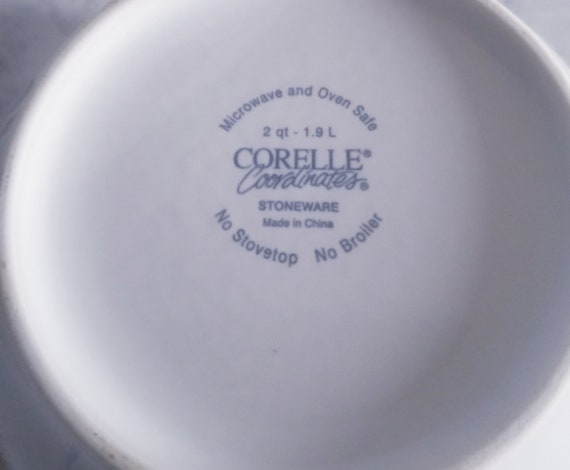 2 quart top corelle serving bowls