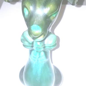 Poterie vintage Blue Mountain, décoration pour chien, grès, argile, céramique, décoration en terre cuite, idée cadeau pour l&#39;intérieur et l&#39;extérieur, Amoureux des chiens