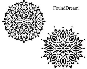 Download Mandalas Svg Etsy PSD Mockup Templates