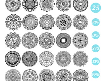 Download Circle Mandala Svg Etsy PSD Mockup Templates