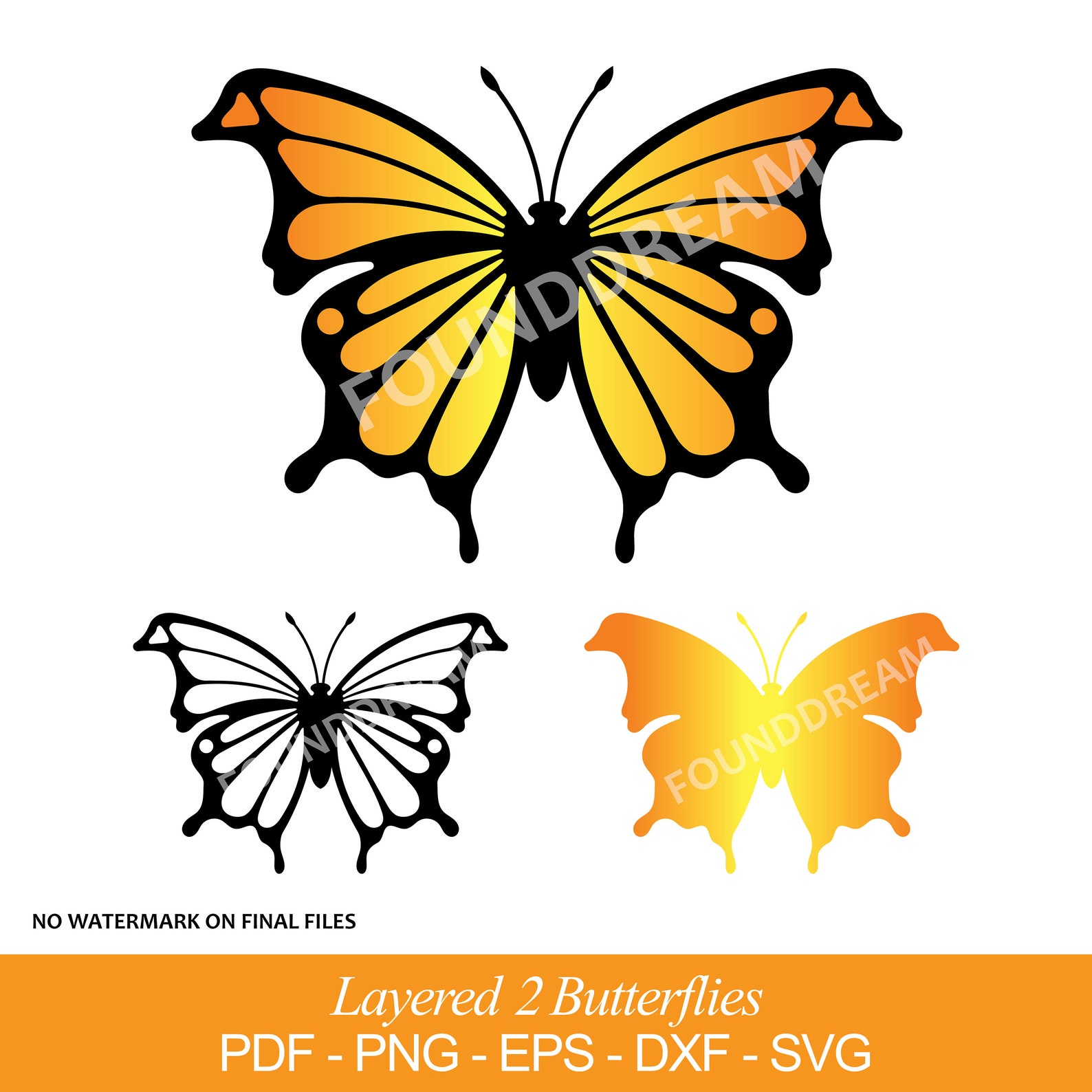 Free Free Layered Butterfly Svg 589 SVG PNG EPS DXF File