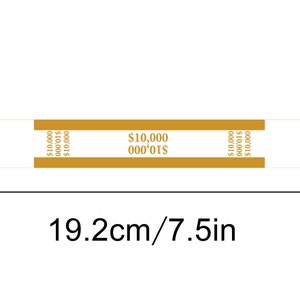 Printable Currency Straps – 9 Color-coded Denominations for Cash ...