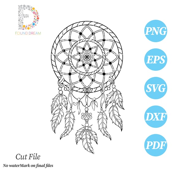 Free Free 167 Boho Dream Catcher Svg Free SVG PNG EPS DXF File