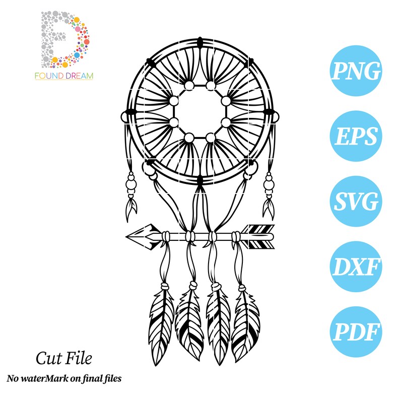 Download Dream catcher SVG dreamcatcher clipart svg cut files | Etsy