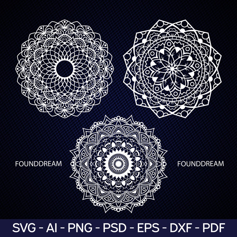 Free Free 291 Mandala Art Cricut SVG PNG EPS DXF File