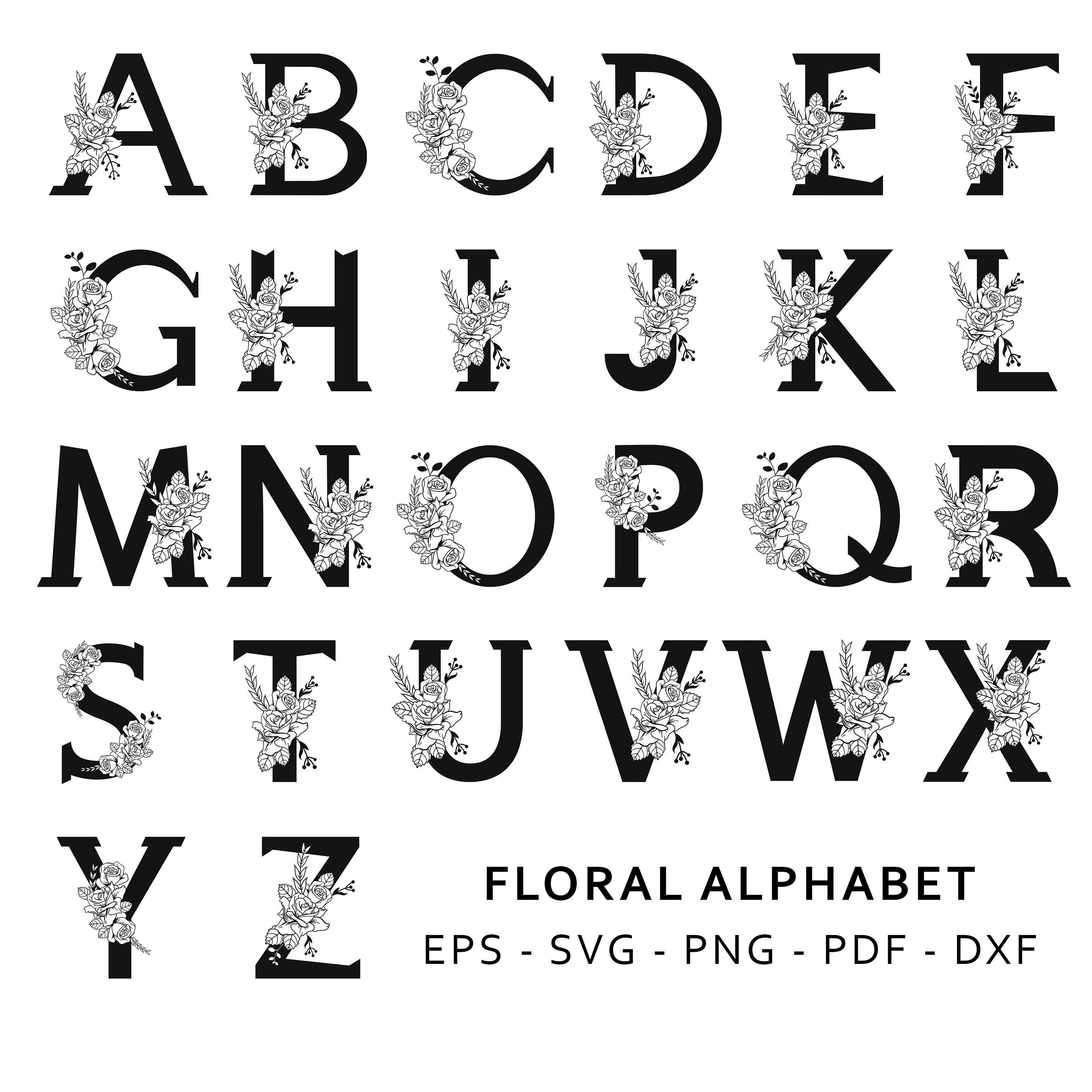 Free Free 184 Floral Letter L Svg SVG PNG EPS DXF File