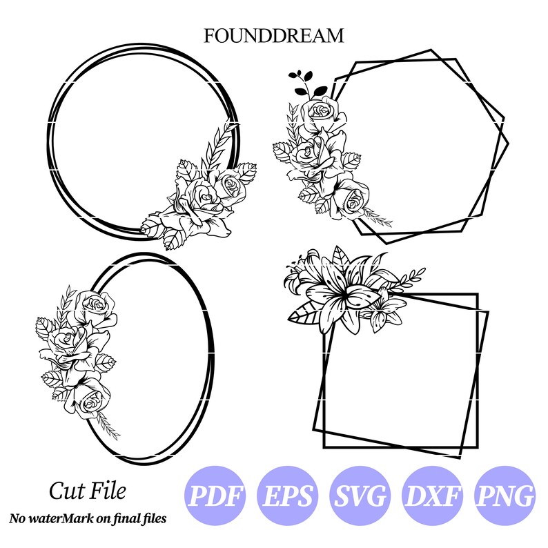 Free Free 86 Hexagon Flower Frame Svg SVG PNG EPS DXF File