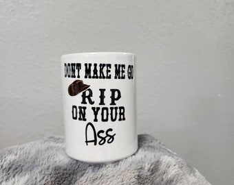 Don't make me go RIP, 2022 Designer cups, gift cups, Gifts Mugs, Coffee Mugs, Personalized mugs, Train station tours