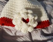Flower Beanie,head cover,ear warmer,cute beanie for girls,flowered beanies,Chemo Cap Hat, Beanie Hat Pattern, Crochet Chemo Hat