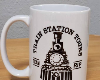 Duttons Train Station Tours, 2022 Designer cups, gift cups, Gifts Mugs, Coffee Mugs, Personalized mugs, Train station tours