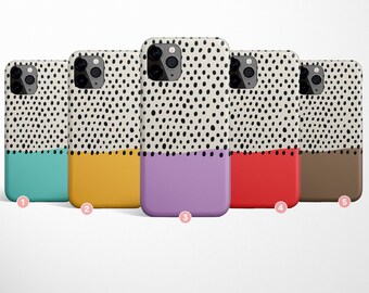 Capa com estampa de bolinhas para Samsung S25 S24 S23 S22, Samsung Note 20 10 S10, S9 Plus, S20 Ultra S9 Note 9, resistente, Samsung A50 A51 A71 (5x5).