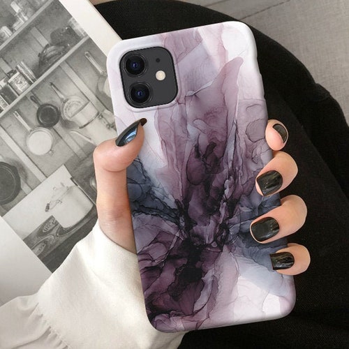 Marble Iphone 12 11 Pro Max Case Iphone Xr Case 12 Mini Iphone Etsy