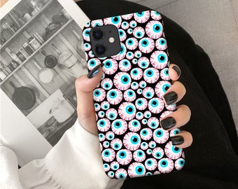 Halloween Eyes iPhone 15 14 13 12 11 Pro Max case iPhone XR case iPhone XS Max Tough iPhone X Case iPhone 7 Plus iPhone 8 7 ghost o167