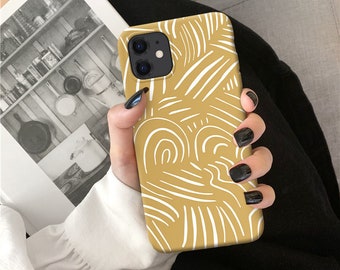 Yellow Abstract Huawei P40 P30 case Mate 20 30 P20 case Honor 20 Huawei P20 pro Lite Huawei Mate 20 pro huawe p20 P Smart Huawei P10 o241