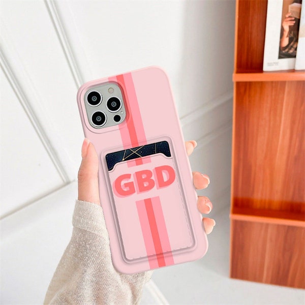 Custom card pocket case iPhone 13 Pro Max iPhone 12 mini iPhone 11 iPhone 8 7 iPhone x xr iPhone XS Max iPhone SE 2020 888