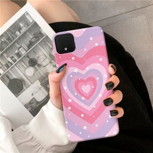 Pink Hearts Google Pixel 7 6 Pro Case Google Pixel 4 Case OnePlus 6t 7 8 pro 7t case Google Pixel 3a XL Google Pixel pixel 3 Pixel o182_