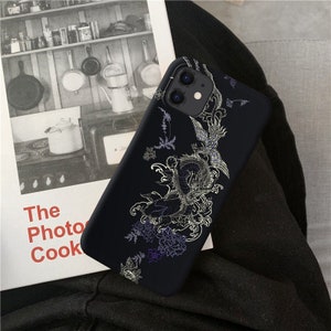 Dragon Black for Samsung Galaxy S20 Fe S21 S10 case Note 20 10 S10 case S9 plus s20 Ultra S9 Note 9 Samsung A32 a52 5G A50 A70 A51 o242