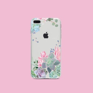 Succulents iPhone 15 14 13 12 iPhone 12 pro max iPhone 11 iPhone X max iPhone XR iPhone XS iPhone 8 plus iPhone SE 2022 apple case 44 image 4