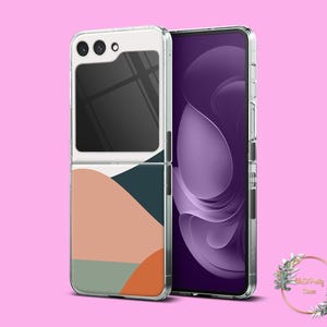 Abstract Colors case for Samsung Galaxy Z Flip 6 3 4 5 5g phone case Moto Razr Google Pixel 9 Pro Fold Galaxy Z Fold 6 5 4 5G cute case o87