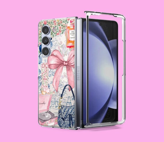 Samsung Galaxy Z Flip 7 6 3 4 5 5g用リボンケース、Moto Razr 
