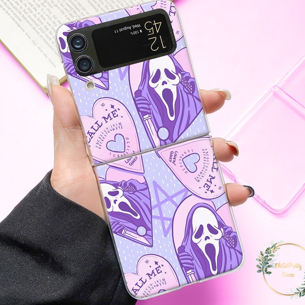 Coque Halloween pour Samsung Galaxy Z Flip 3 4 5 5G Coque pour téléphone Galaxy Z Fold 3 4 5 5G