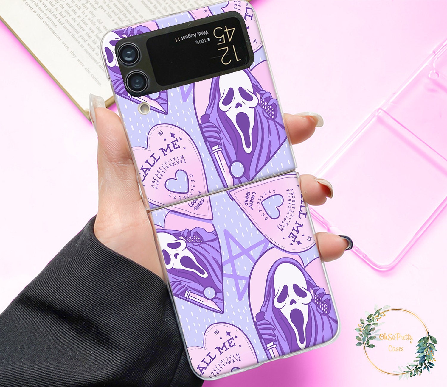 for Sam Galaxy Z Flip 3 4 5 Case Luxury Decorative Design Pattern PU Leather  Hard Back Cover Case Zflip Phone Cover - China Phone Case and Mobile Phone  price