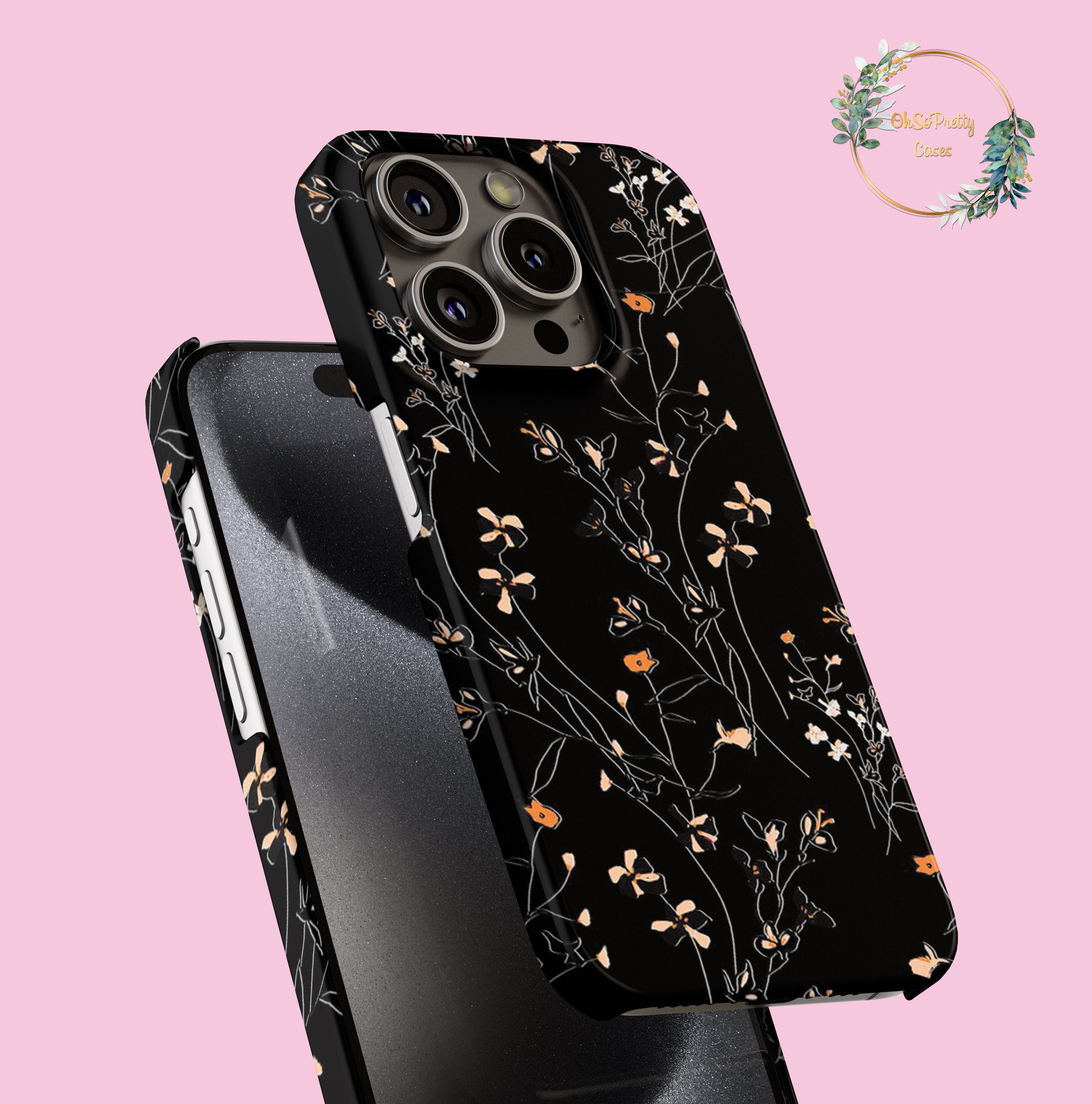 Wild Flowers phone case for Samsung Galaxy S23 S22 S21 S10 case Tough Samsung A50 A70 A51 A71 Note 20 10 S10 case S9 plus S9 Note 9 o115