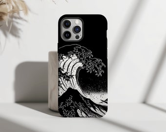 Black Wave for Galaxy S10 plus case Galaxy Note 10 S10 case S9 plus case Tough S9 Note 9 S8 plus Samsung A50 A70 A30 A40 S7 EDGE Hard o93