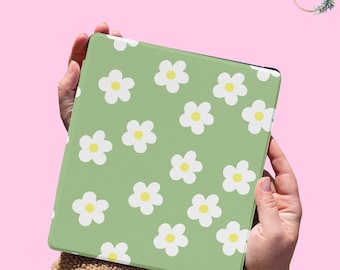 Daisies Flowers Detachable Kindle case Paperwhite 12th 11th gen 7" 6.8" Colorsoft 2024 Case KPW Scribe Kindle Oasis 3 Cover Kindle 2022