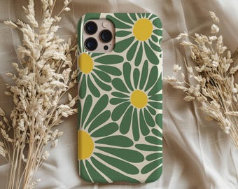 Retro Daisy for Samsung Galaxy Note 22 20 10 case Samsung S24 FE S10 plus S10 S9 Tough S9 Note 9 S8 plus Samsung A50 A70 A30 A40 Hard ohh3
