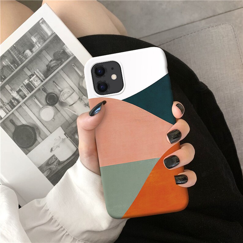 Abstract Colors iPhone 14 13 11 12 Pro Max case iPhone XR case iPhone XS Max Apple Case iPhone X Case iPhone 7 8 Plus iPhone 6 o87 