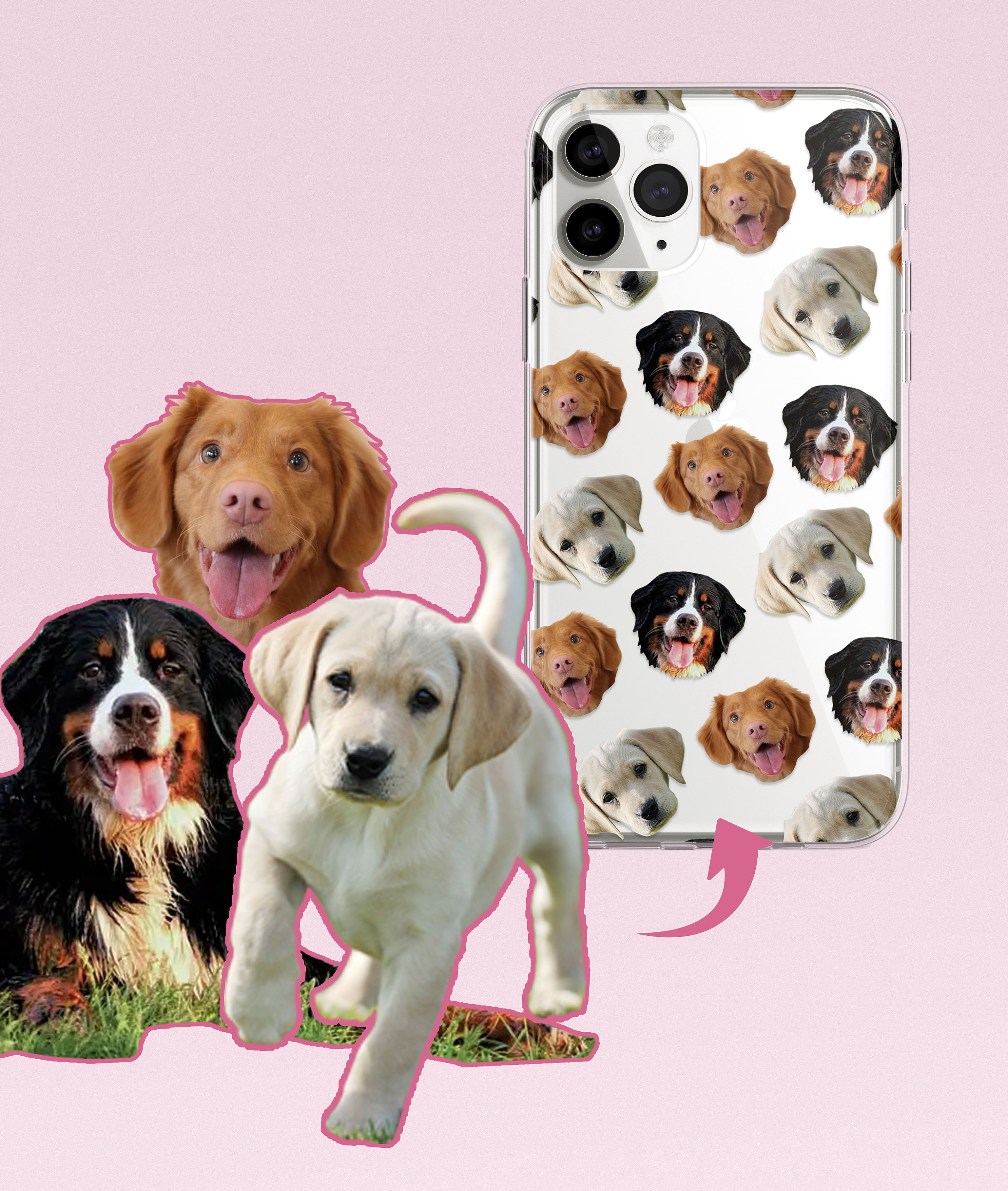 Personalized Memorial Dog Mom Phone Case - Up To 4 Dogs - Gift Idea Fo - Store