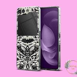 Creepy phone cases for Samsung Galaxy Z Flip 6 3 4 5 5g phone case Moto Razr Google Pixel 9 Pro Fold Galaxy Z Fold 7 6 5 4 5G cute case ohc4