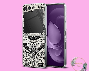 Creepy phone cases for Samsung Galaxy Z Flip 6 3 4 5 5g phone case Moto Razr Google Pixel 9 Pro Fold Galaxy Z Fold 7 6 5 4 5G cute case ohc4