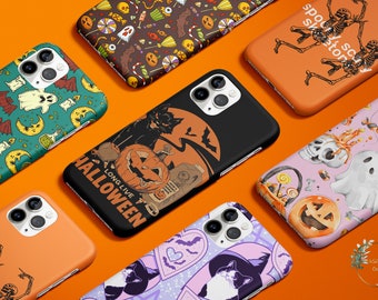 Halloween case for Samsung Galaxy S23 S22 S21 case fits Samsung Note 20 S10 case S9 plus s20 Fe Ultra S9 Note 9 Samsung A50 A70 A71 hw8-